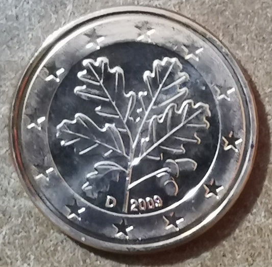 5 cent Nemecko 2009 "D" (UNC)