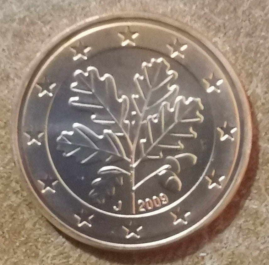 5 cent Nemecko 2009 "J" (UNC)