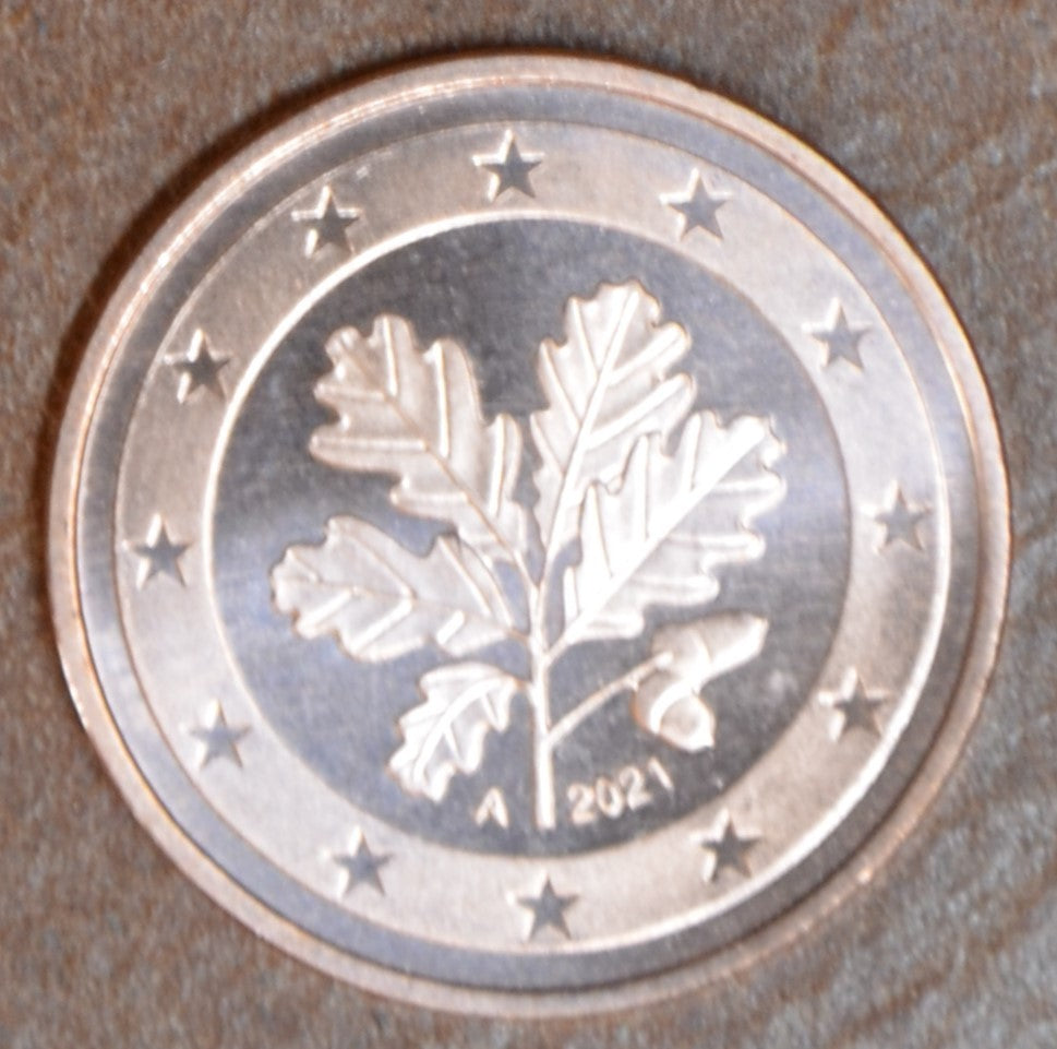 5 cent Nemecko 2021 "A" (UNC)
