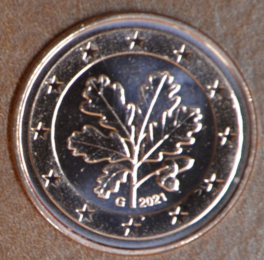 5 cent Nemecko 2021 "G" (UNC)