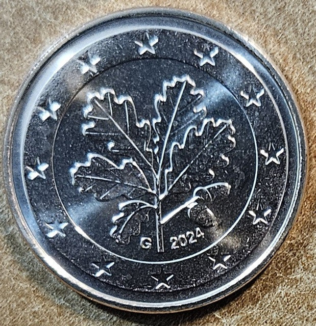 5 cent Nemecko 2024 "G" (UNC)