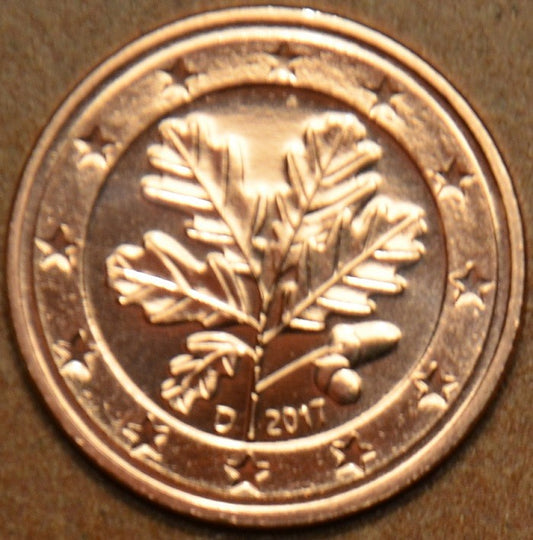 5 cent Nemecko "D" 2017 (UNC)