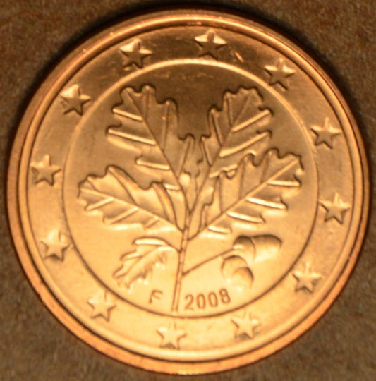 5 cent Nemecko "F" 2008 (UNC)