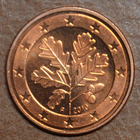 5 cent Nemecko "F" 2010 (UNC)