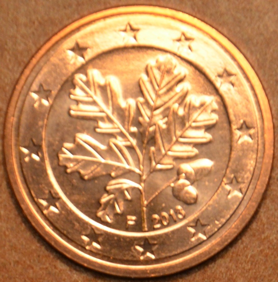 5 cent Nemecko "F" 2013 (UNC)