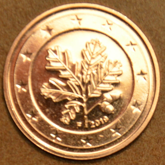 5 cent Nemecko "F" 2019 (UNC)