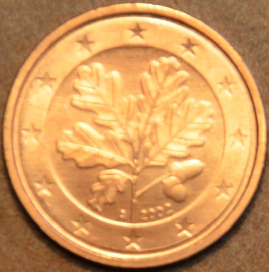 5 cent Nemecko "G" 2002 (UNC)