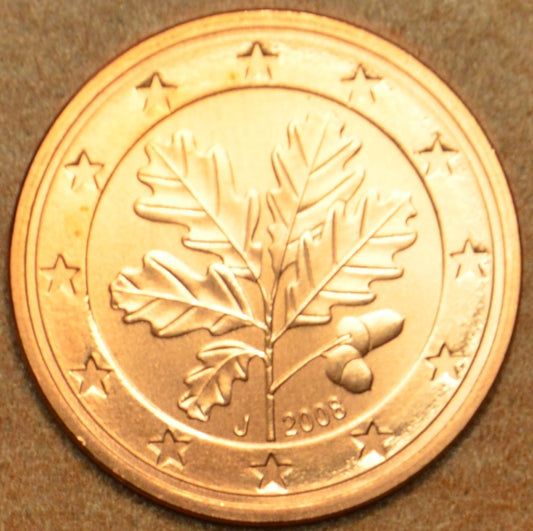 5 cent Nemecko "J" 2008 (UNC)
