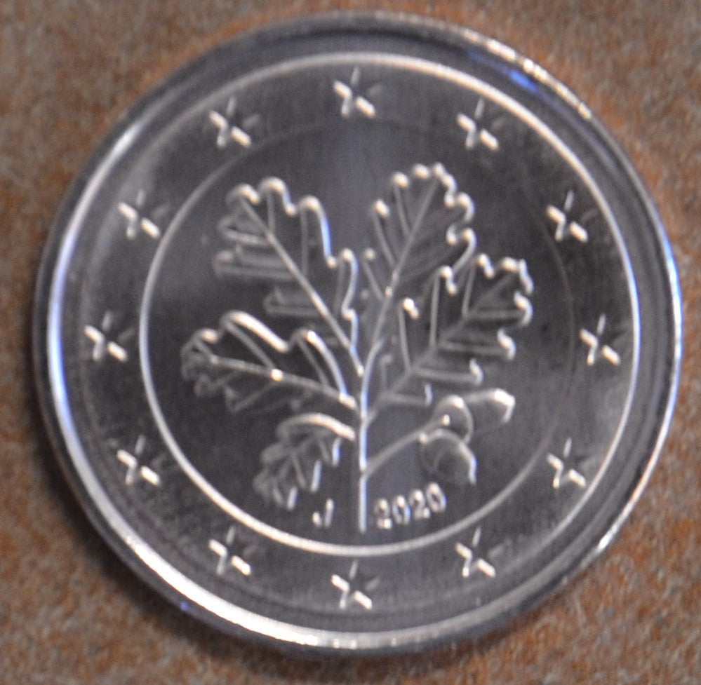 5 cent Nemecko "J" 2020 (UNC)