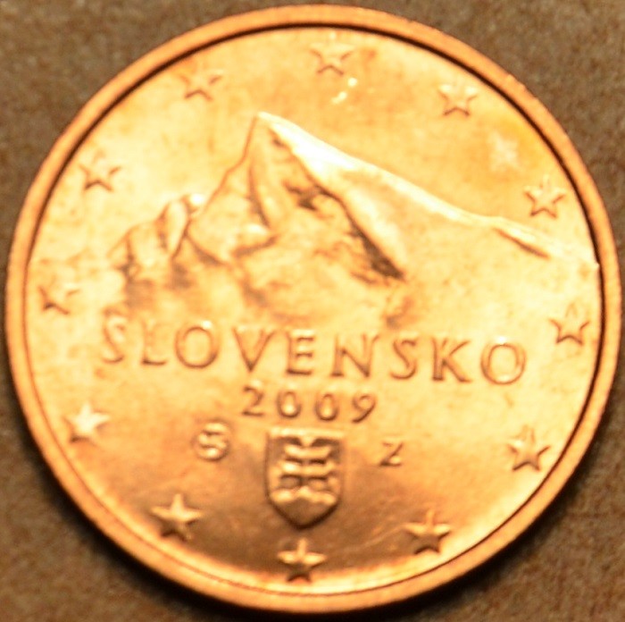 5 cent Slovensko 2009 (UNC)