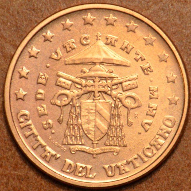 5 cent Vatikán 2005 Sede Vacante (BU)
