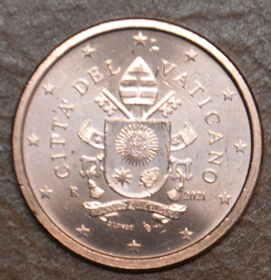 5 cent Vatikán 2021 (BU)