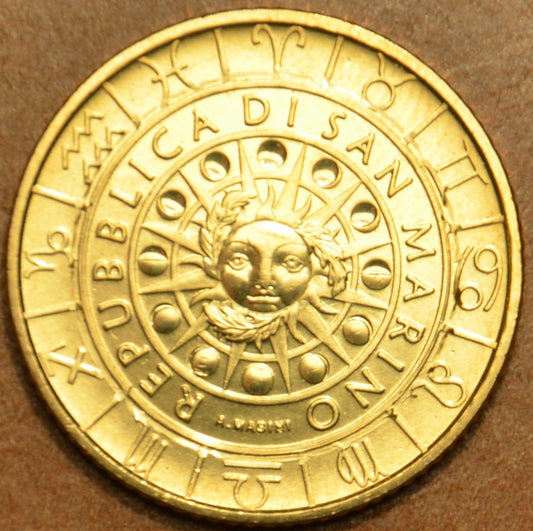 5 Euro San Marino 2018 Zodiac: Býk (UNC)