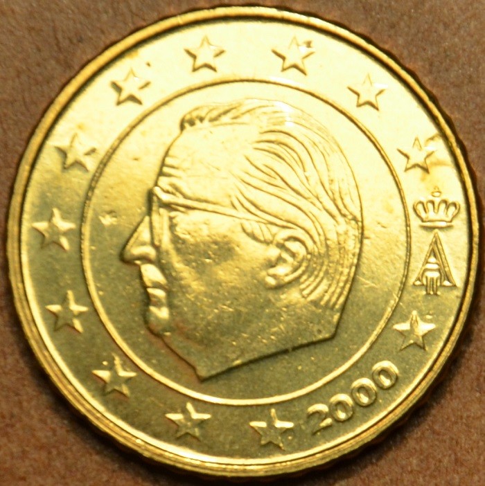 50 cent Belgicko 2000 (UNC)