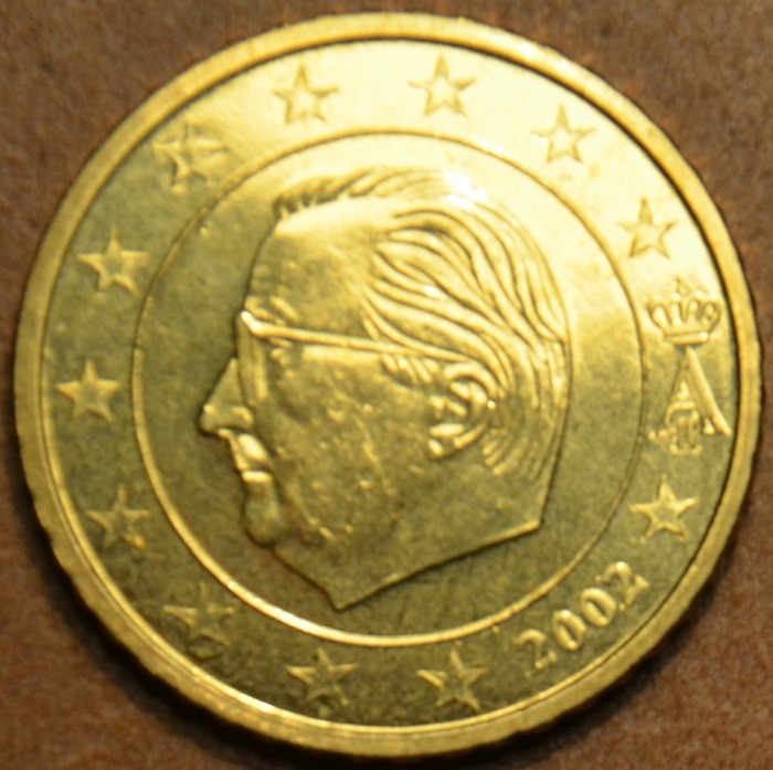50 cent Belgicko 2002 (UNC)
