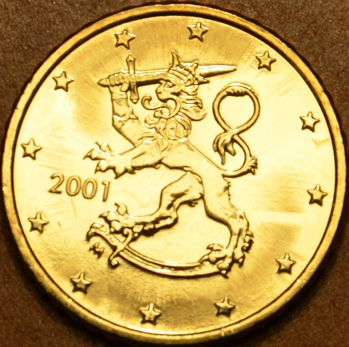 50 cent Fínsko 2001 (UNC)