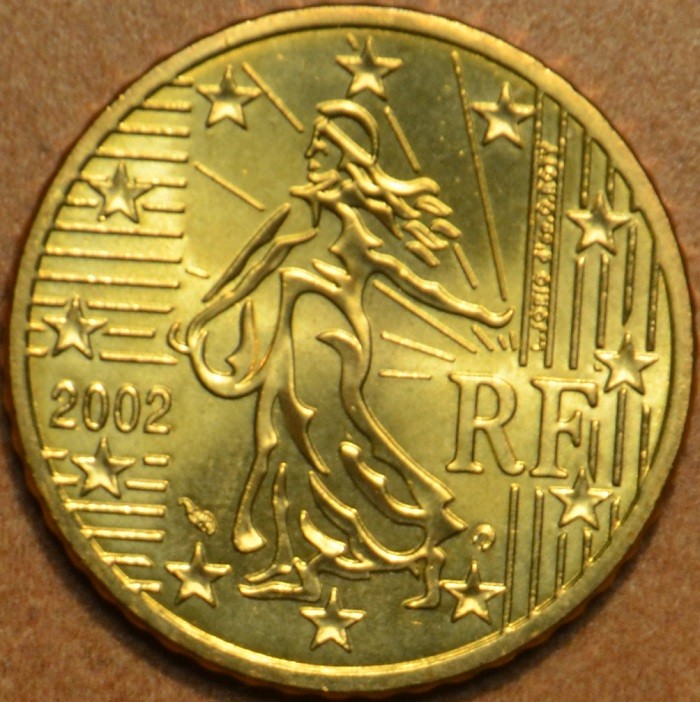 50 cent Francúzsko 2002 (UNC)