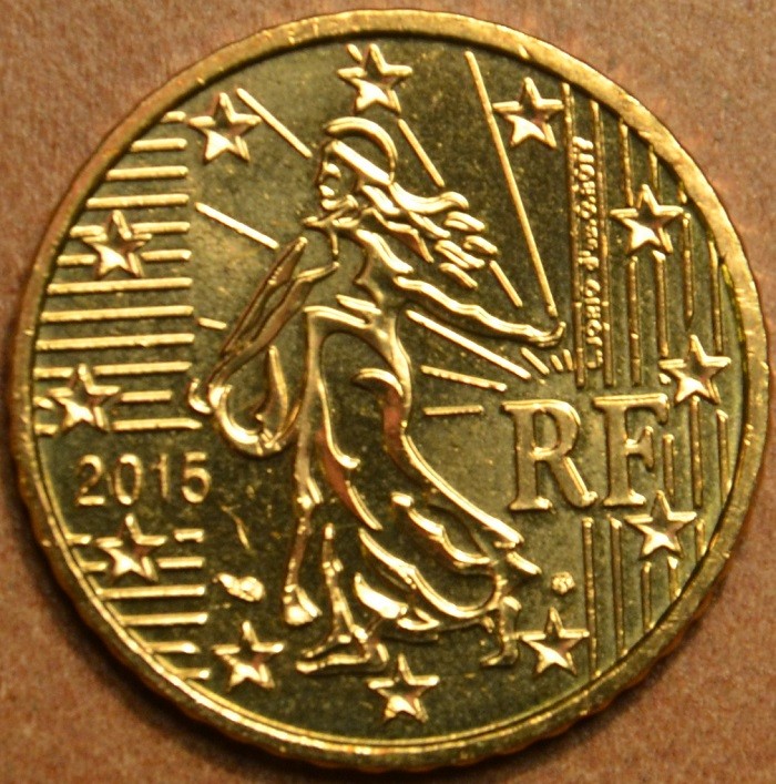 50 cent Francúzsko 2015 (UNC)