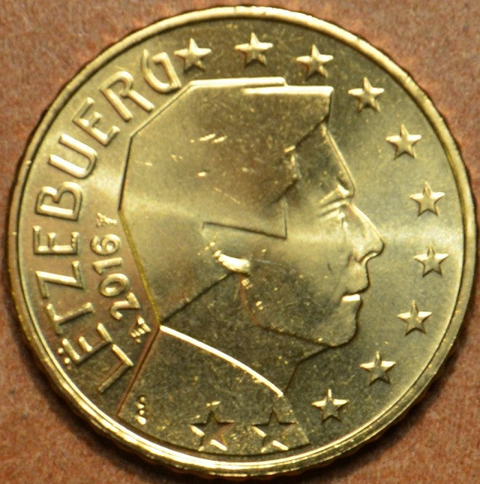 50 cent Luxembursko 2016 (UNC)