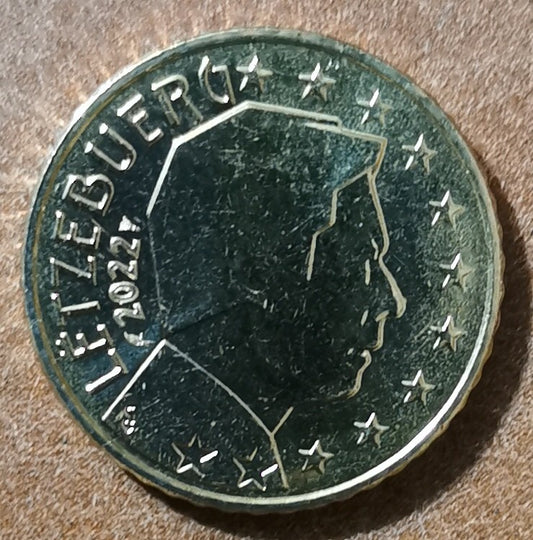 50 cent Luxembursko 2022 (UNC)