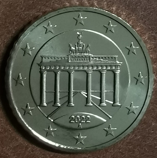 50 cent Nemecko 2022 "A"  (UNC)
