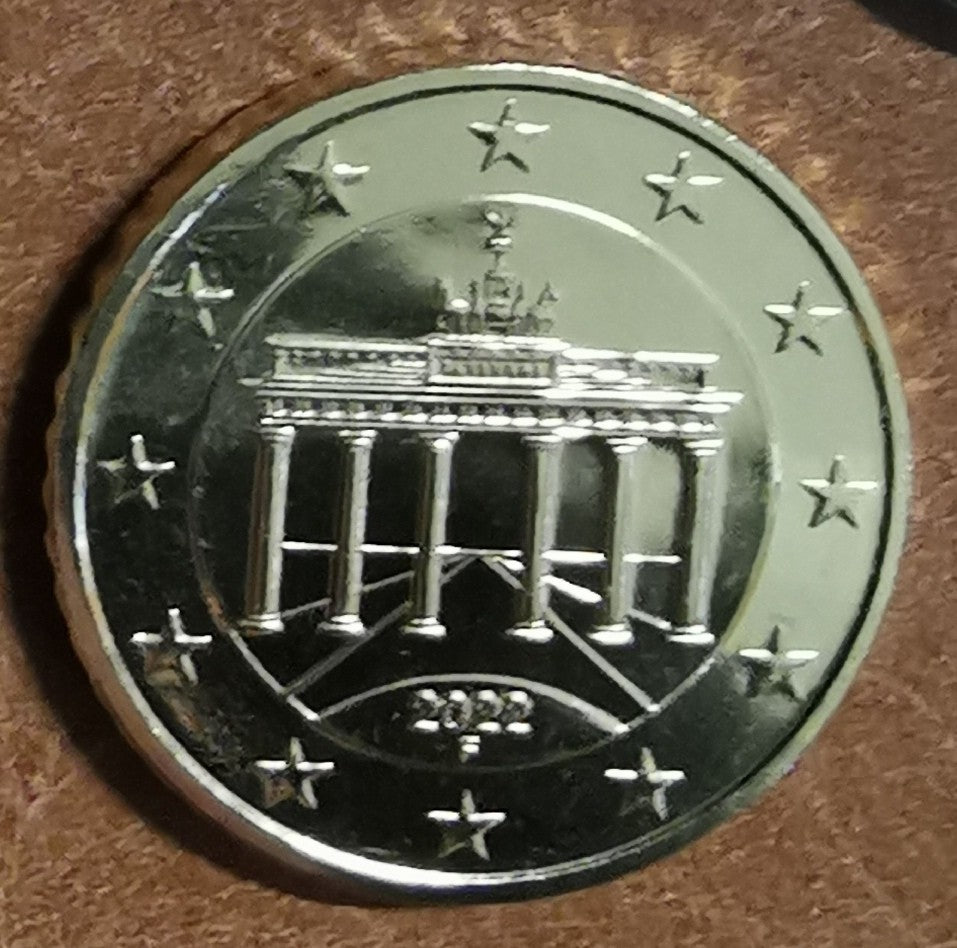 50 cent Nemecko 2022 "F" (UNC)
