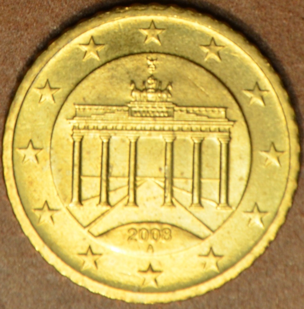 50 cent Nemecko "A" 2008 (UNC)