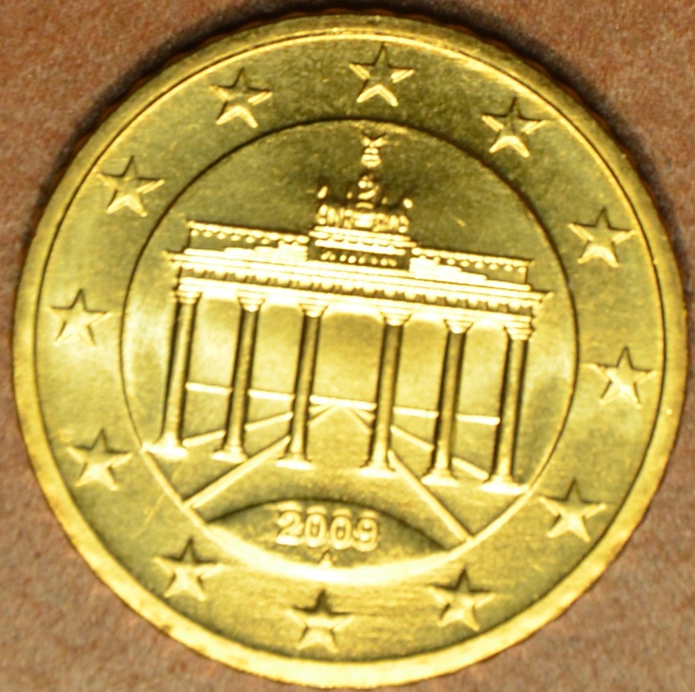 50 cent Nemecko "A" 2009 (UNC)