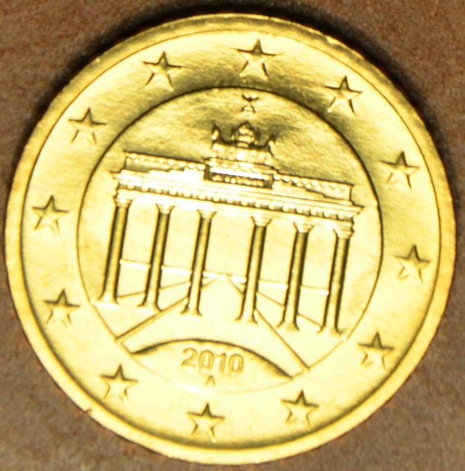 50 cent Nemecko "A" 2010 (UNC)