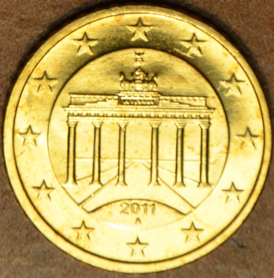 50 cent Nemecko "A" 2011 (UNC)