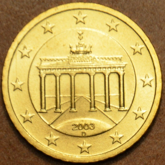 50 cent Nemecko "D" 2003 (UNC)