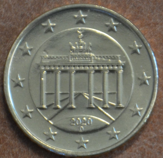 50 cent Nemecko "D" 2020 (UNC)