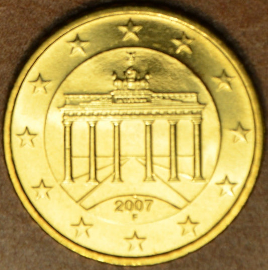 50 cent Nemecko "F" 2007 (UNC)