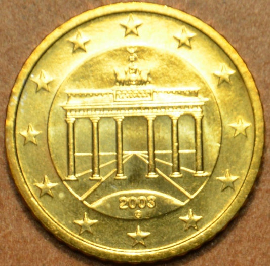 50 cent Nemecko "G" 2003 (UNC)