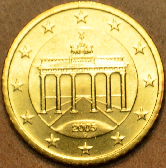 50 cent Nemecko "G" 2005 (UNC)
