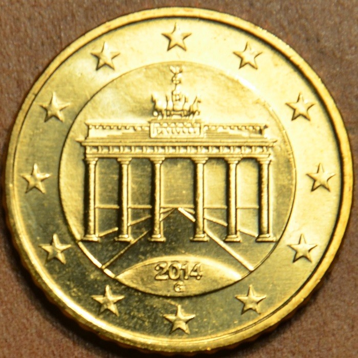50 cent Nemecko "G" 2014 (UNC)