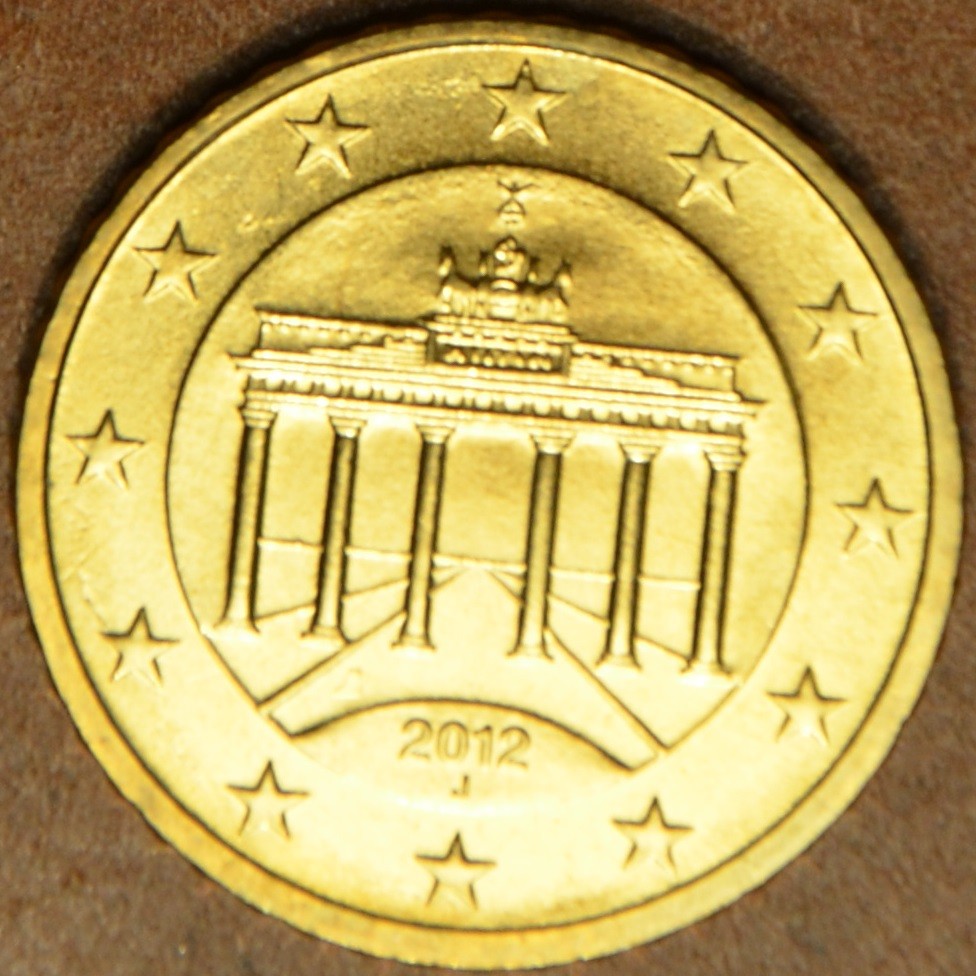 50 cent Nemecko "J" 2012 (UNC)