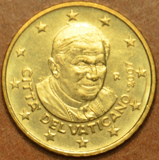 50 cent Vatikán 2007 Benedikt XVI. (BU)
