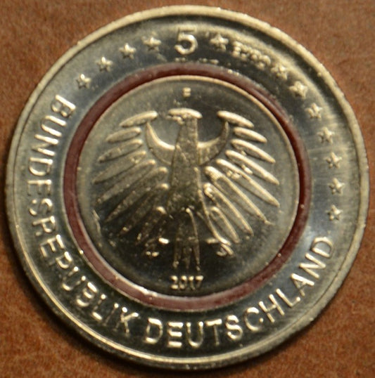 5 Euro Nemecko 2017 "ADFGJ" Tropické pásmo  (5x UNC)