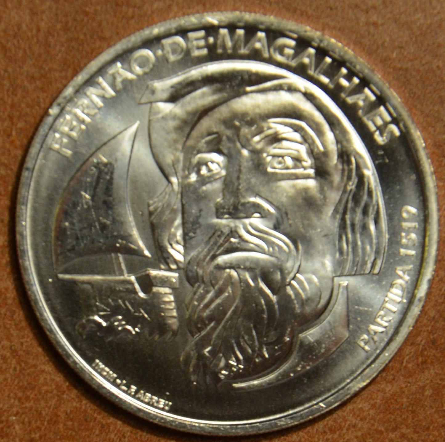 7,5 Euro Portugalsko 2019 - Ferdinand Magellan  (UNC)