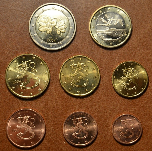 Fínsko 2009 sada 8 euromincí (UNC)