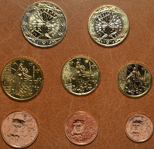 Francúzsko 2005 sada 8 mincí (UNC)